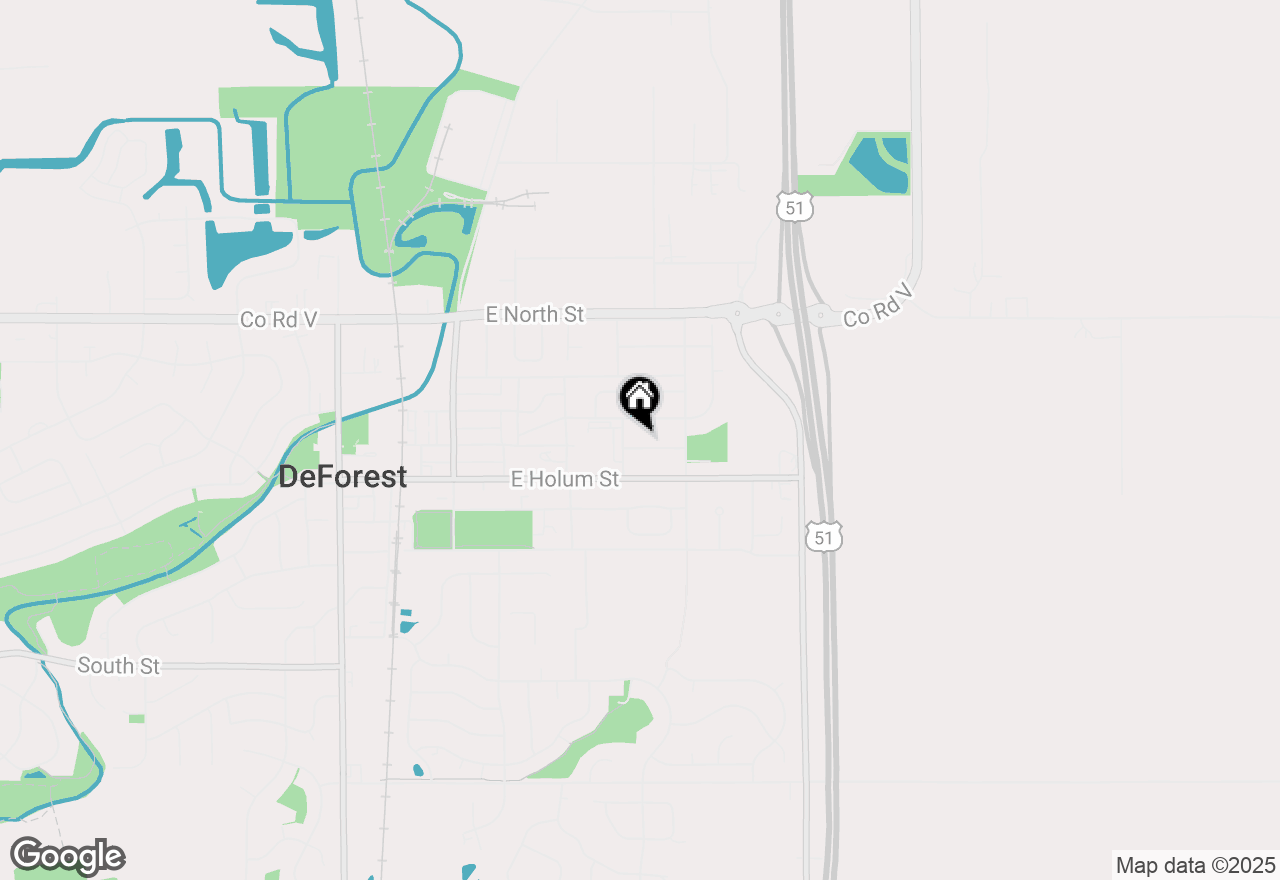 Map of 708 Columbia Avenue, Deforest, WI 53532
