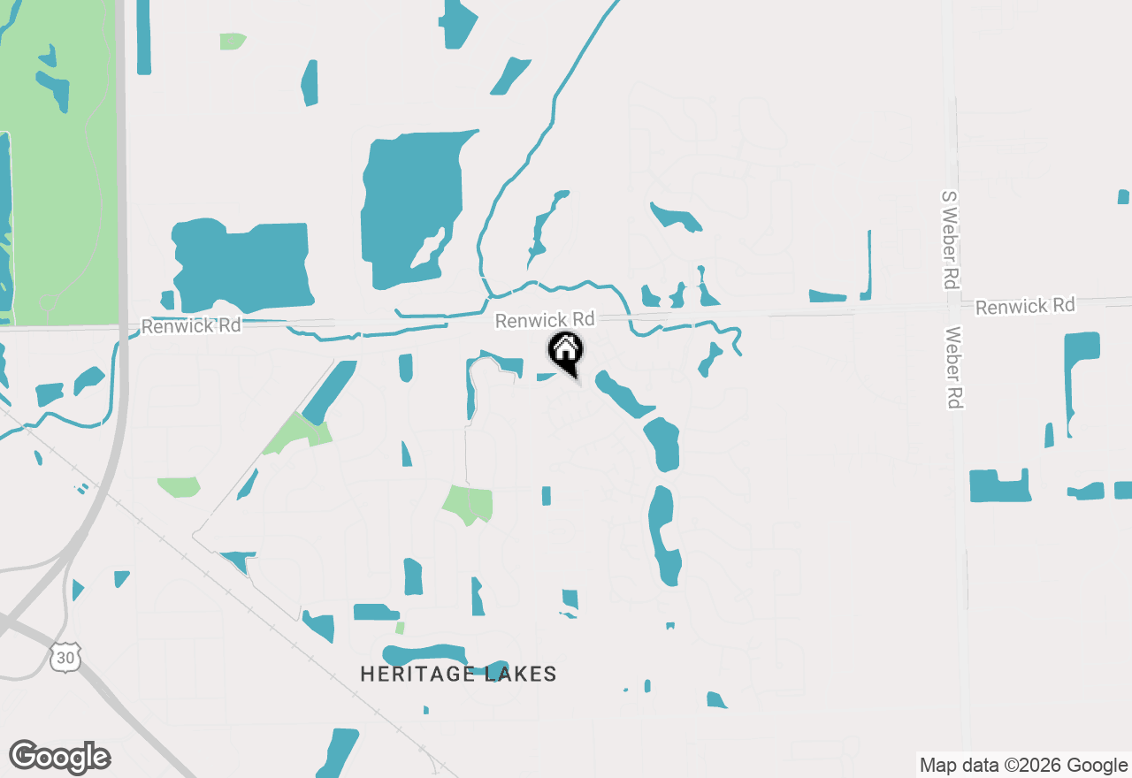 Map of 21520 Victory Lake Way #21520, Crest Hill, IL 60403