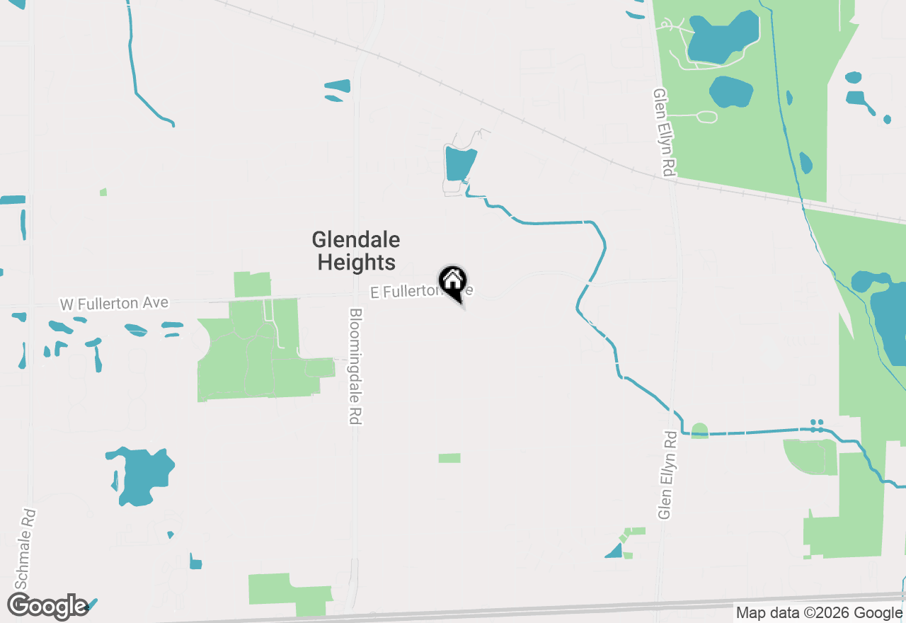 Map of 323 Mark Avenue, Glendale Heights, IL 60139