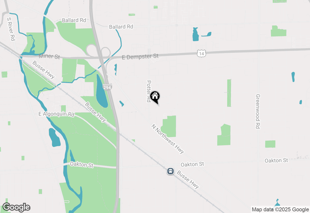 Map of 1420 Tyrell Avenue, Park Ridge, IL 60068