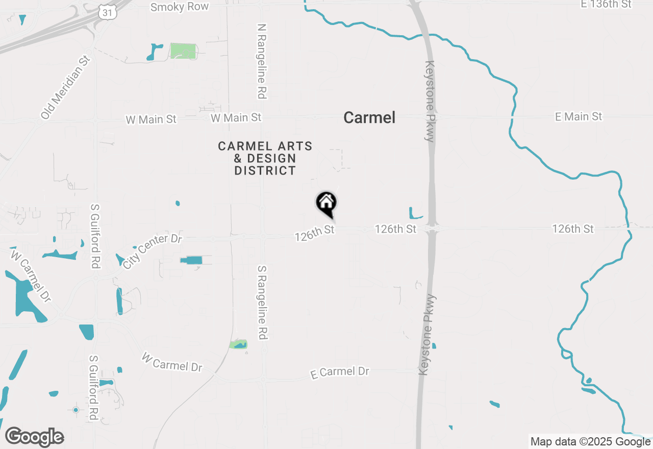 Map of 316 E City Center Drive, Carmel, IN 46032