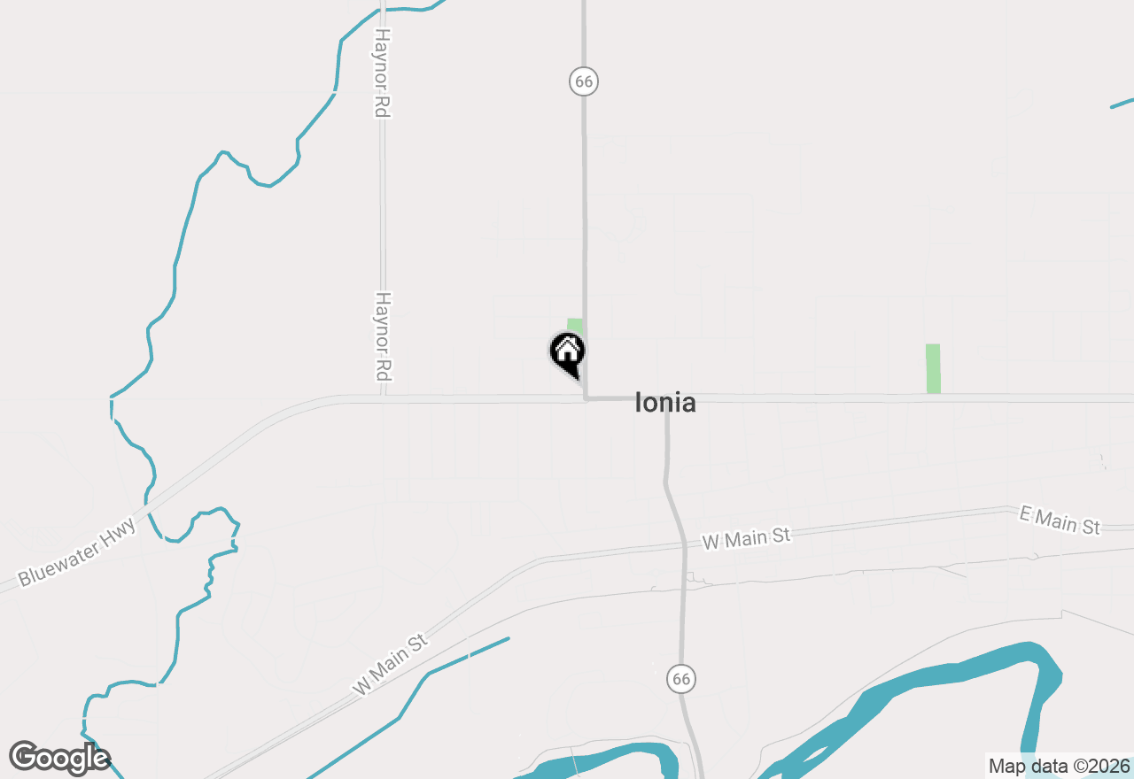 Map of 720 W Lincoln Avenue, Ionia, MI 48846