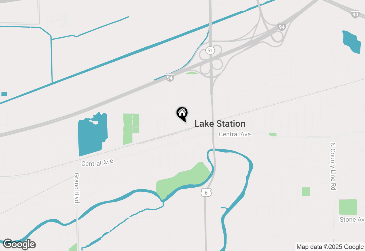Map of 3301 Parkside Avenue, Lake Station, IN 46405