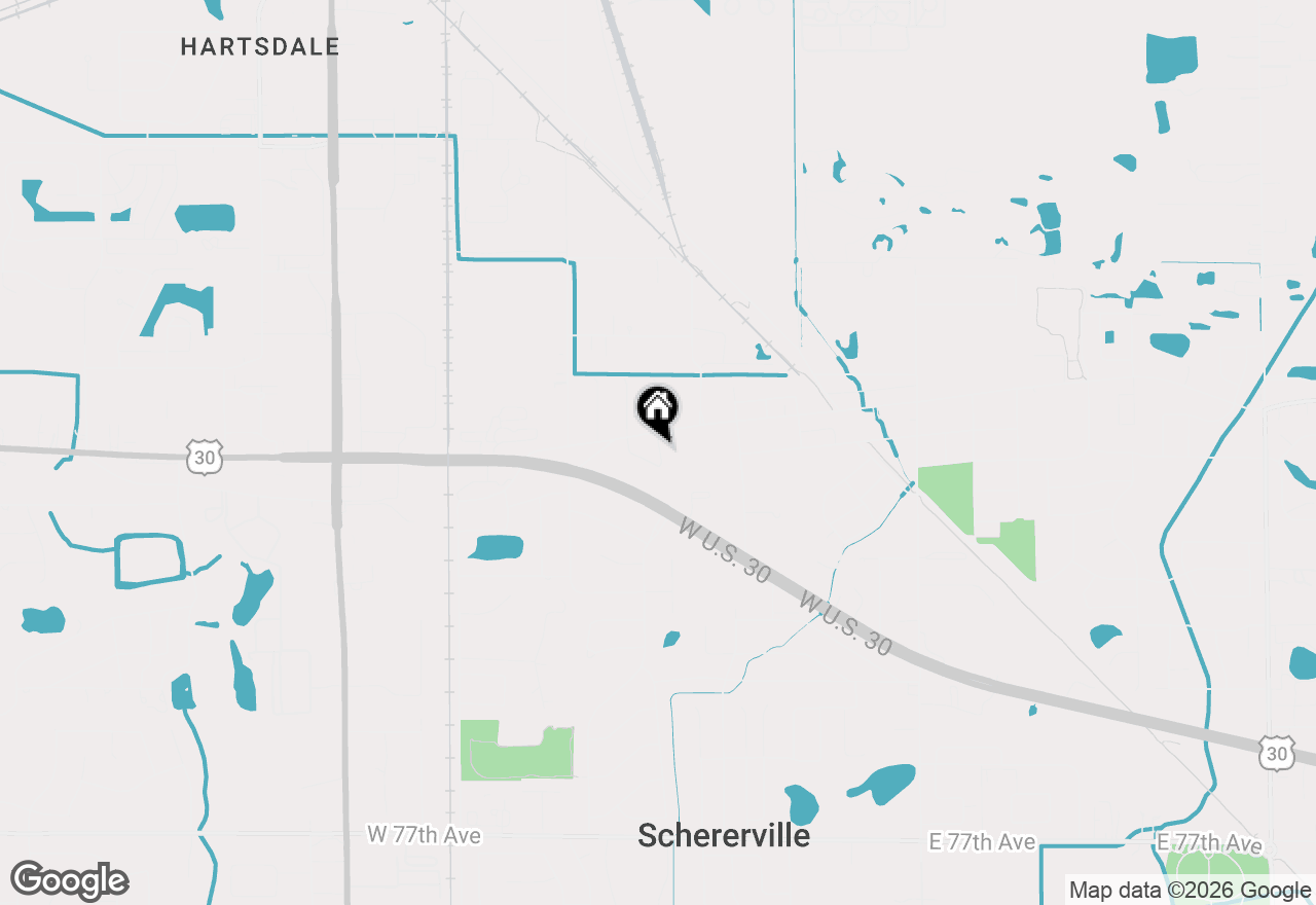 Map of 1720 Homan Drive #208, Schererville, IN 46375