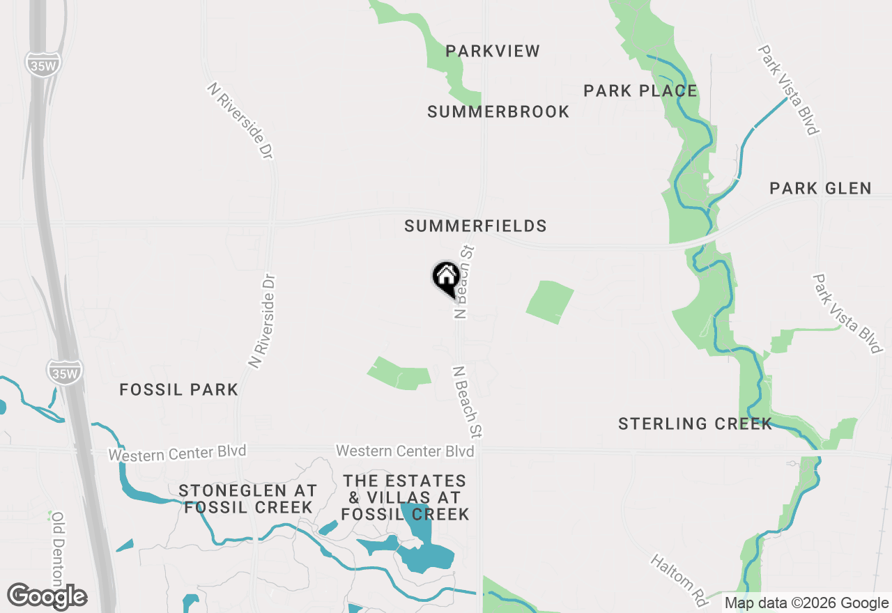 Map of 4229 Negril Court, Fort Worth, TX 76137