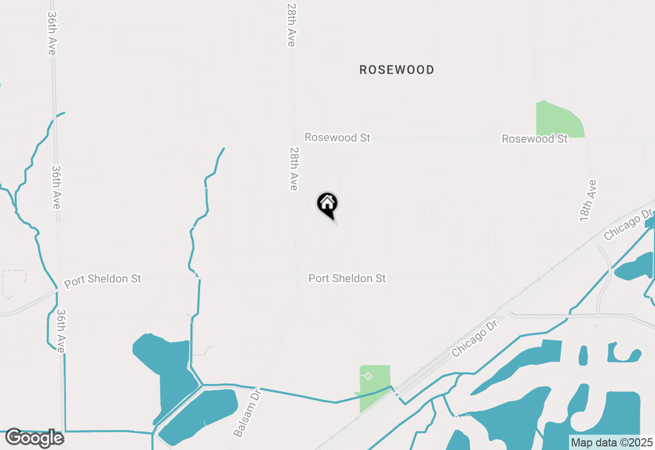 Map of 6633 Cedar Grove Point, Jenison, MI 49428