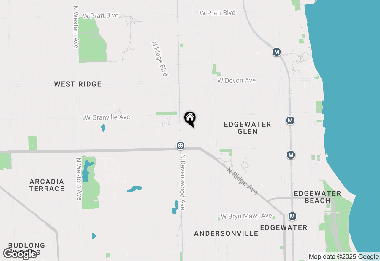 Map of 6070 N Hermitage Avenue, Chicago, IL 60660
