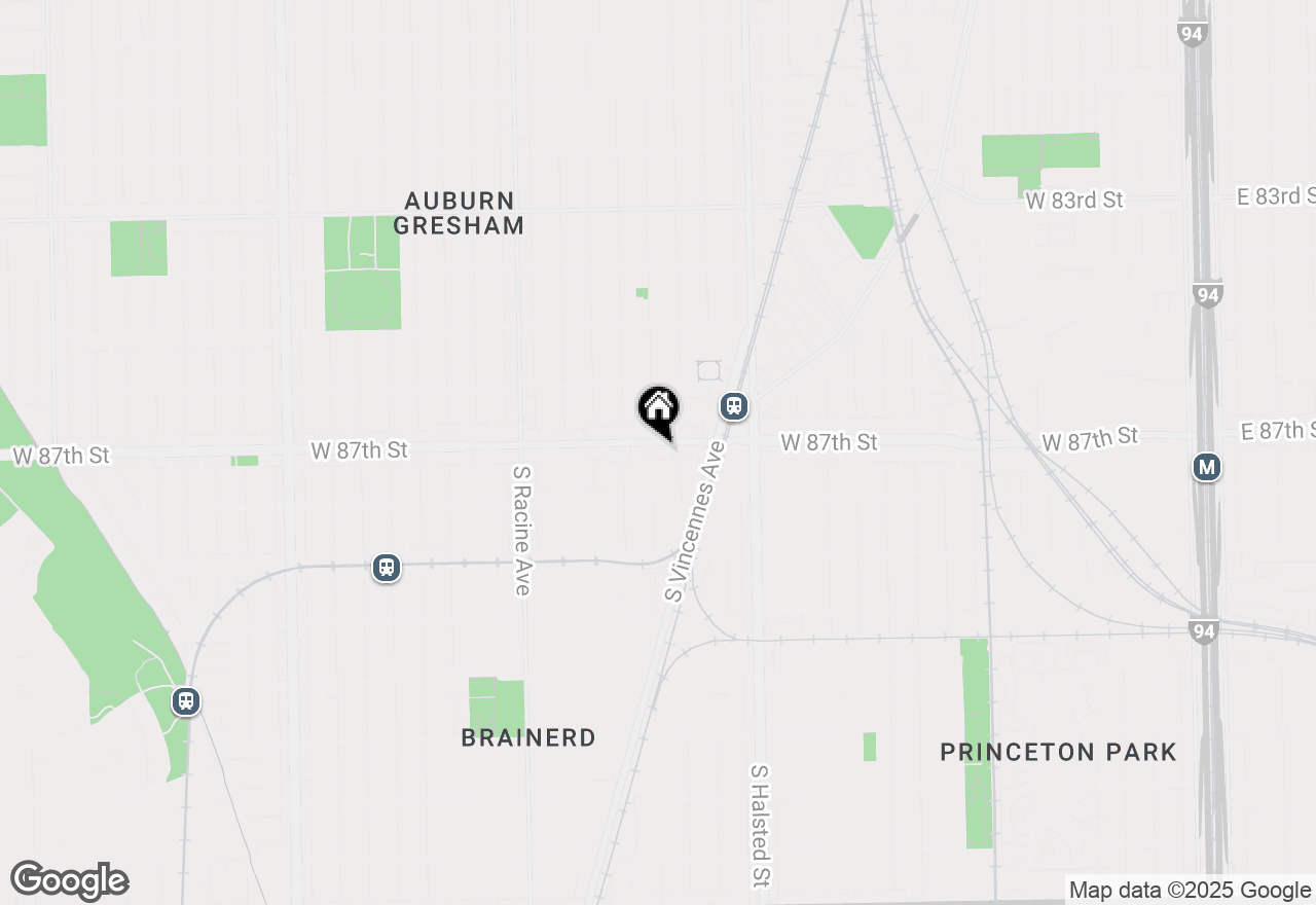 Map of 939 W 87th Street, Chicago, IL 60620