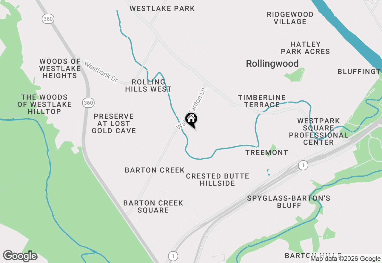 Map of 3207 Eanes Cir, Austin, TX 78746