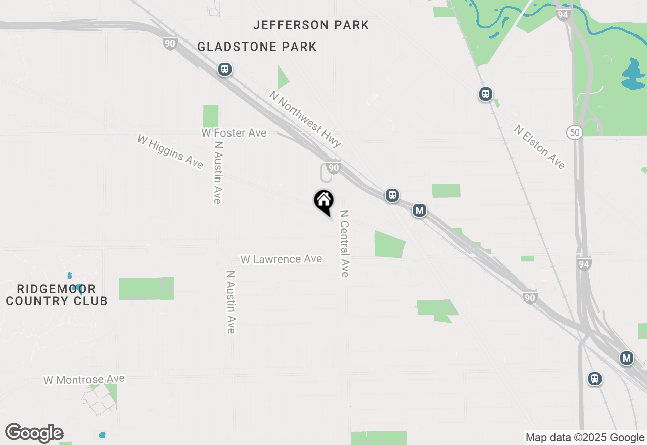 Map of 5646 W Grover Street, Chicago, IL 60630