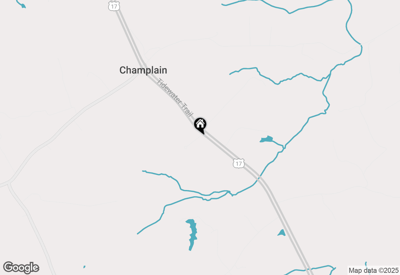 Map of 11770 Tidewater Trail, Champlain, VA 22438