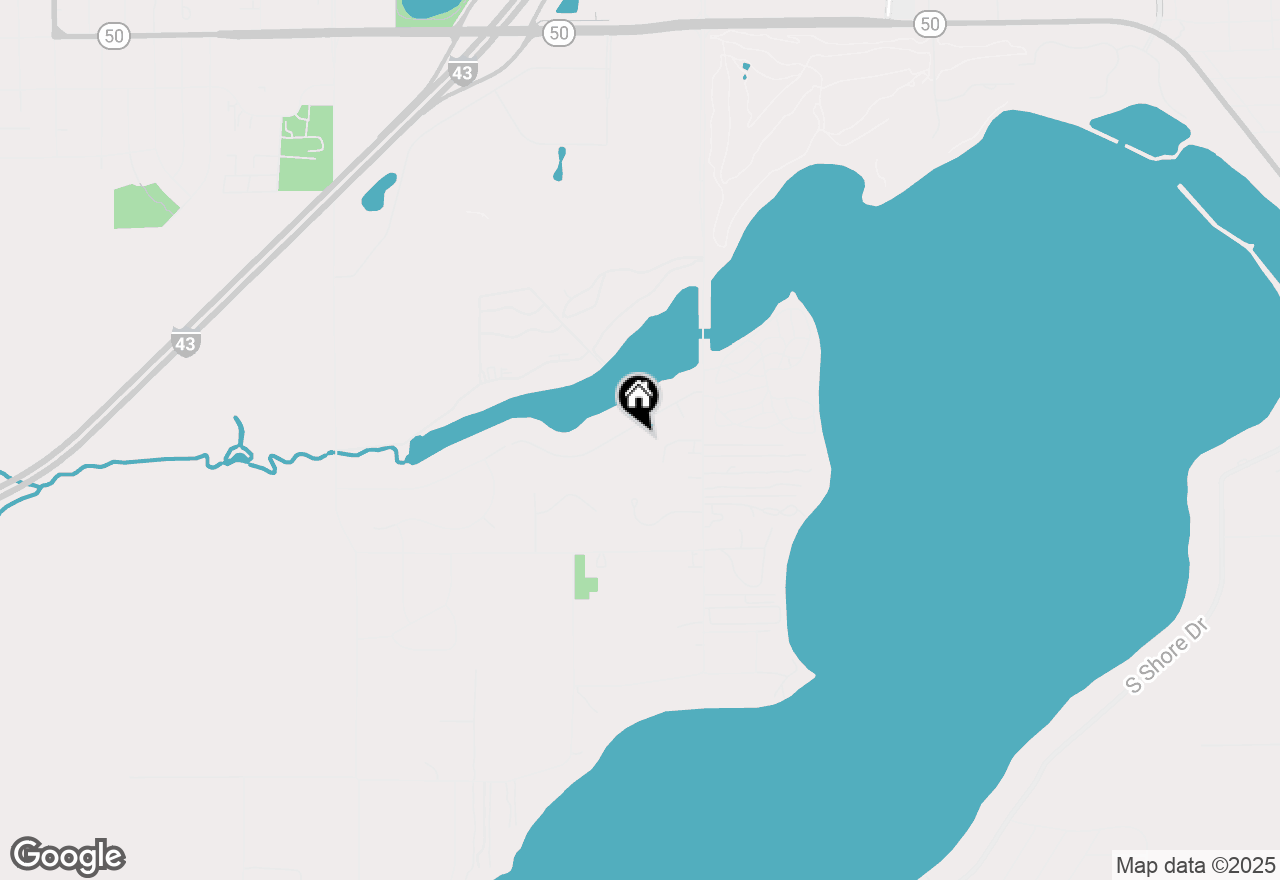 Map of 1821 Lake Trail Dr, Delavan, WI 53115