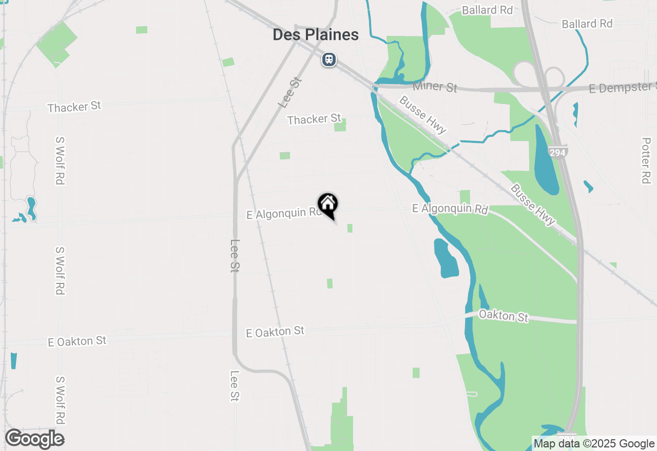 Map of 1488 E Van Buren Street, Des Plaines, IL 60018