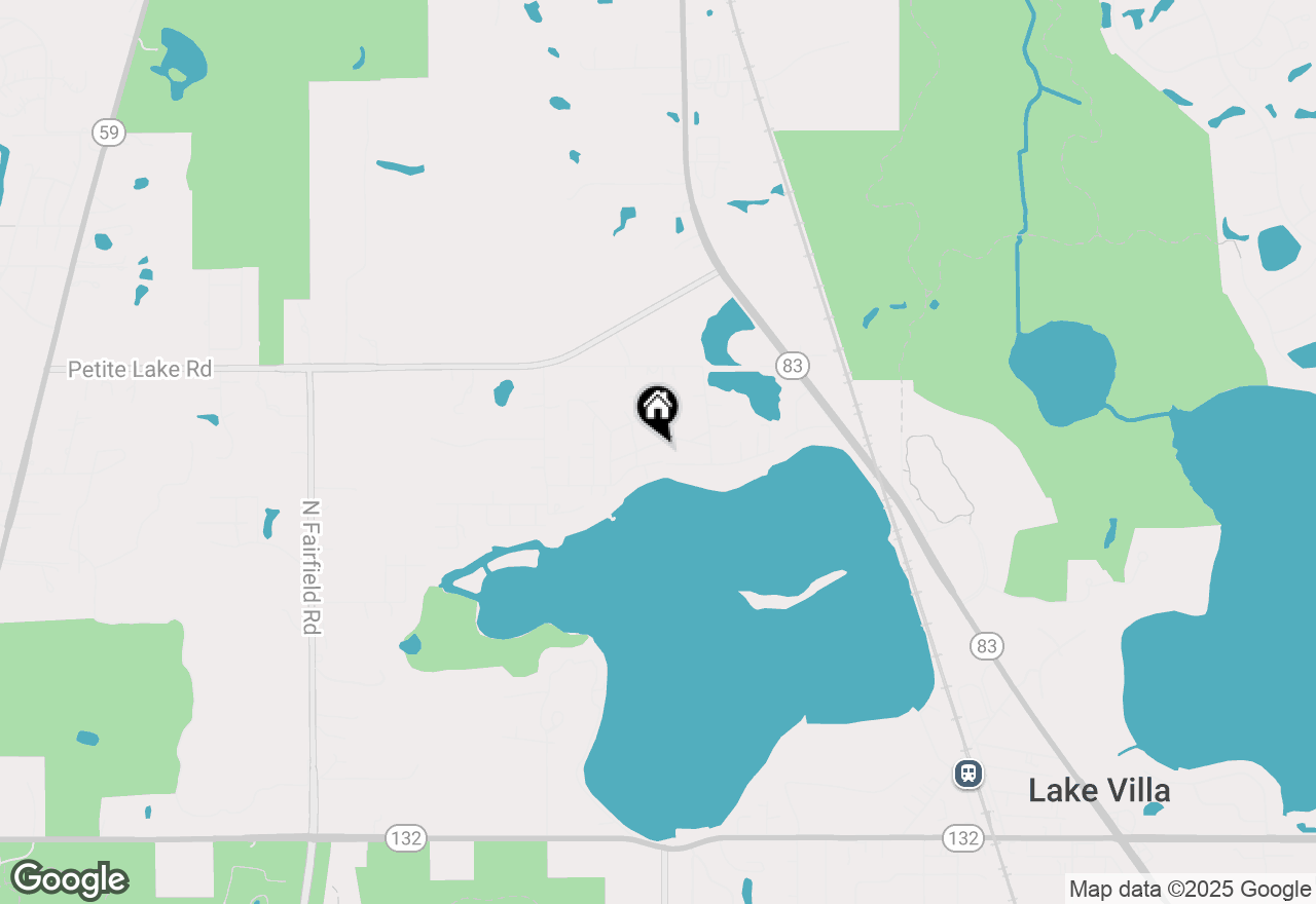 Map of 23517 W Central Avenue, Lake Villa, IL 60046