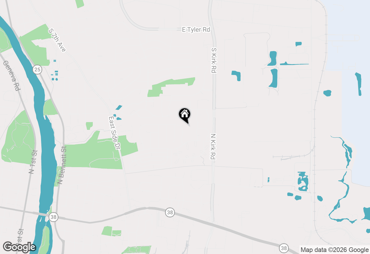 Map of 1149 Westfield Course, Geneva, IL 60134