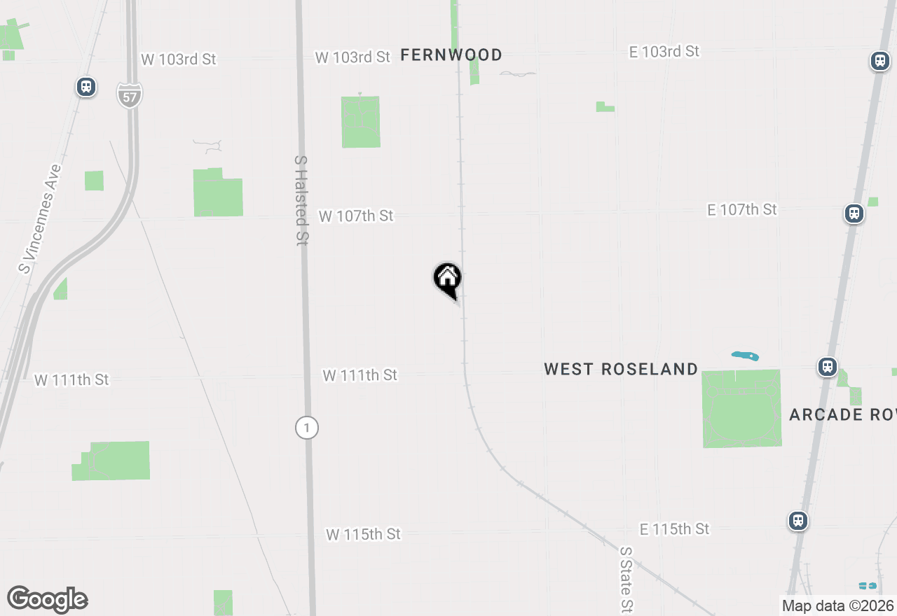 Map of 10919 S Eggleston Avenue, Chicago, IL 60628