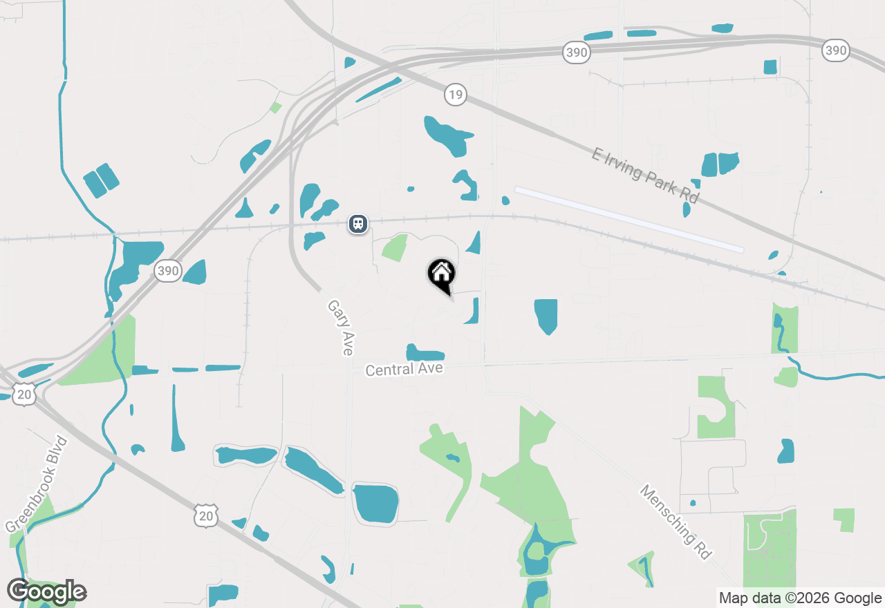 Map of 1408 Welland Court, Roselle, IL 60172