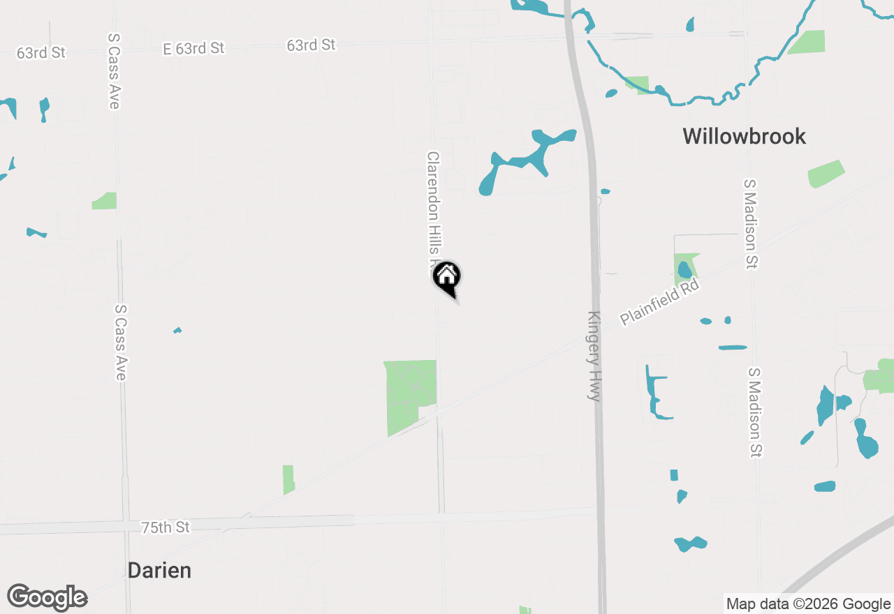 Map of 6925 Clarendon Hills Road, Darien, IL 60561