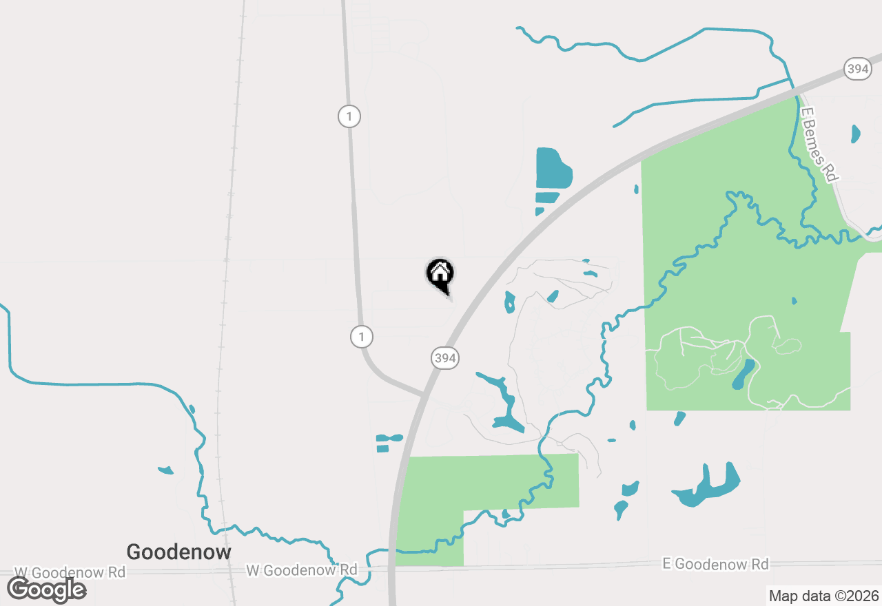 Map of 426 W Arlington Lane, Crete, IL 60417