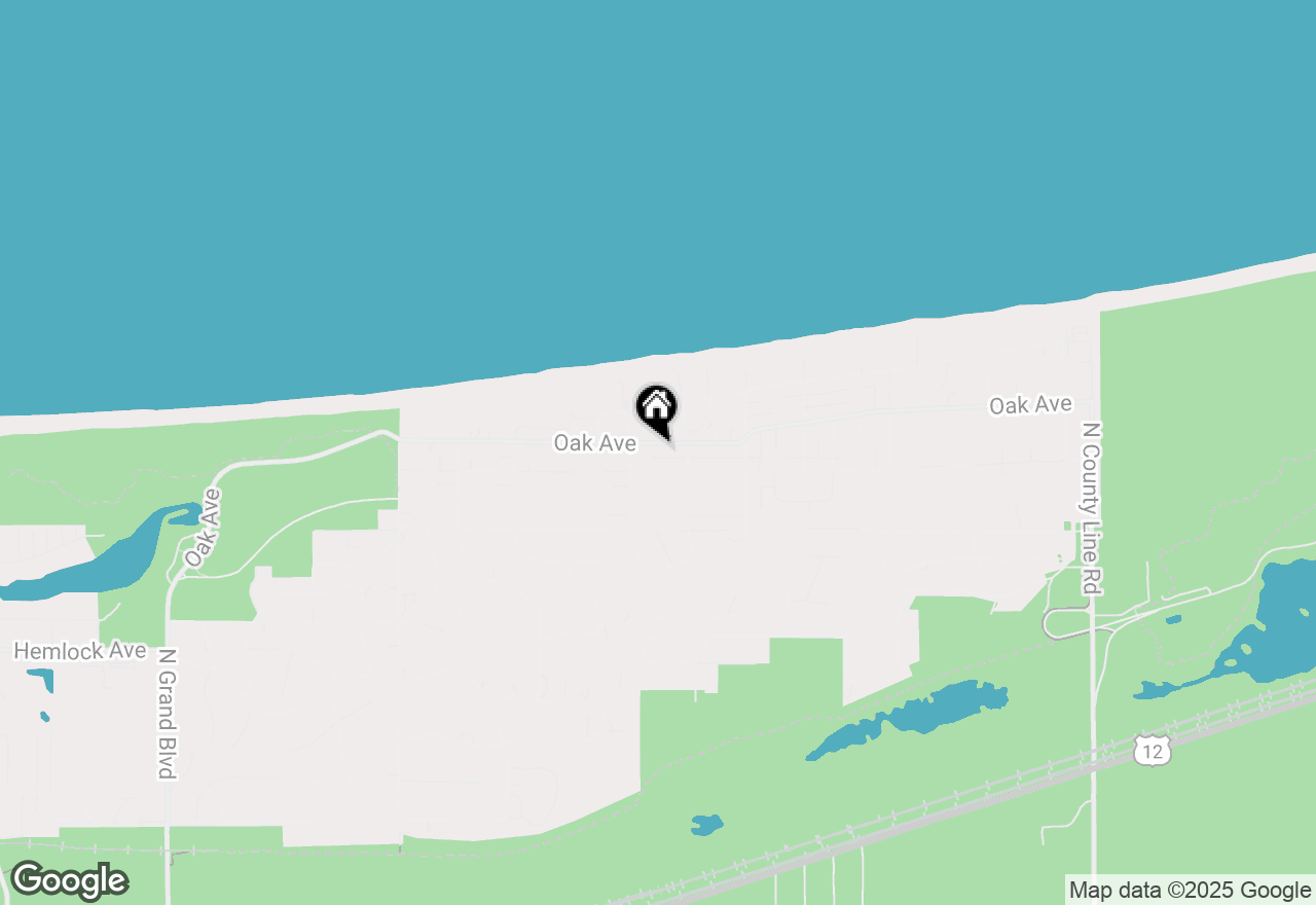 Map of 8045 Oak Avenue, Gary, IN 46403