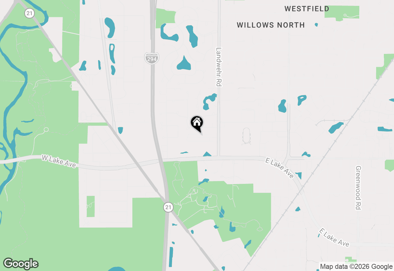 Map of 4270 Linden Tree Lane, Glenview, IL 60026