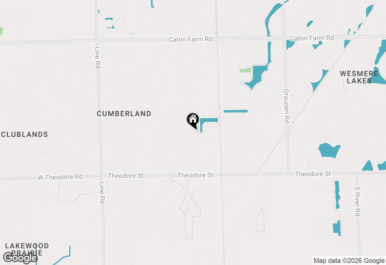 Map of 1808 Castle Ridge Drive, Plainfield, IL 60586
