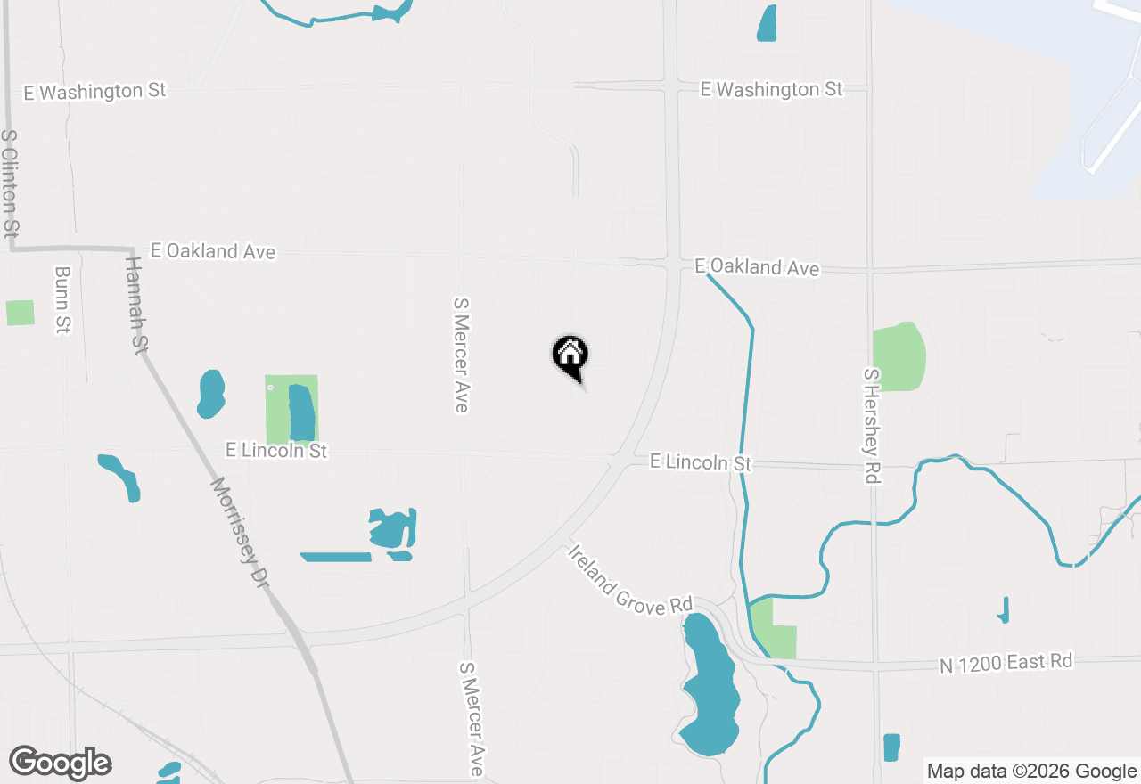 Map of 7 Willedrob Road #1C, Bloomington, IL 61701