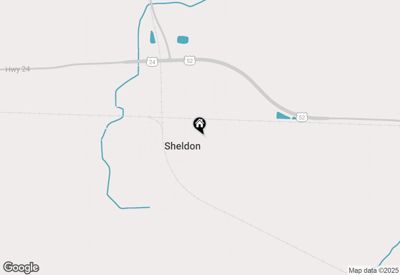 Map of 330 E Center Street, Sheldon, IL 60966