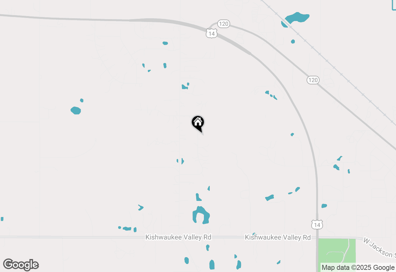 Map of 120 S Shannon Drive, Woodstock, IL 60098