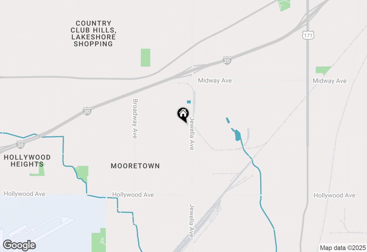 Map of 3721 Doris, Shreveport, LA 71109