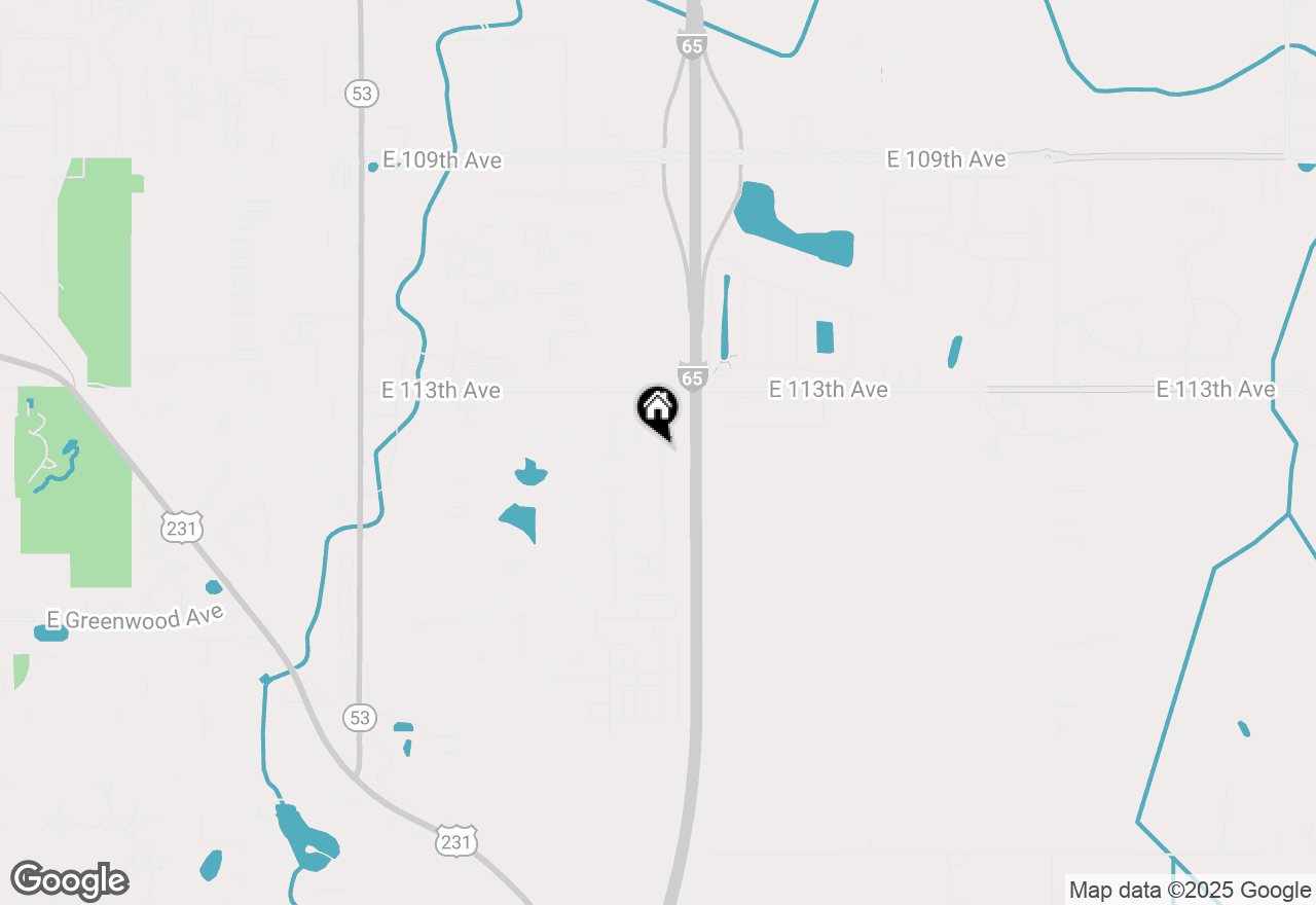Map of 11417 Vermont Place, Crown Point, IN 46307