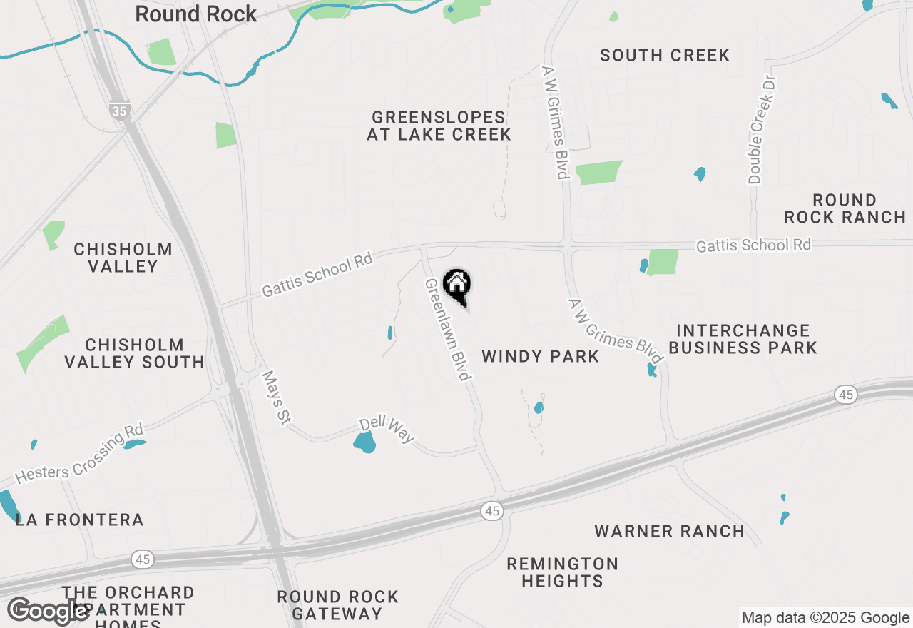 Map of 1808 Southwestern Trl, Round Rock, TX 78664