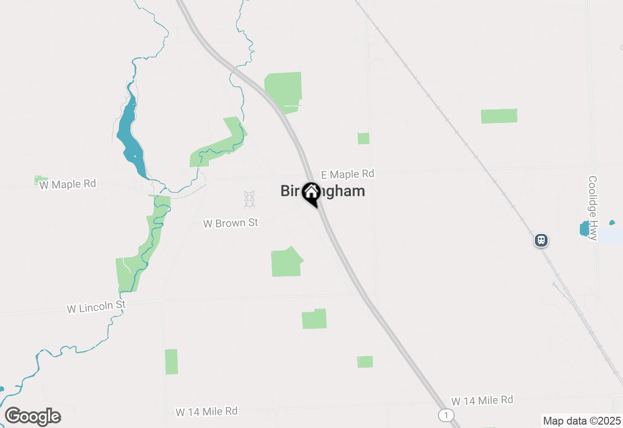 Map of 411 S Old Woodward Avenue #924, Birmingham, MI 48009