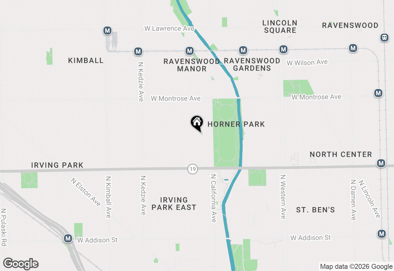 Map of 4155 N Francisco Avenue, Chicago, IL 60618
