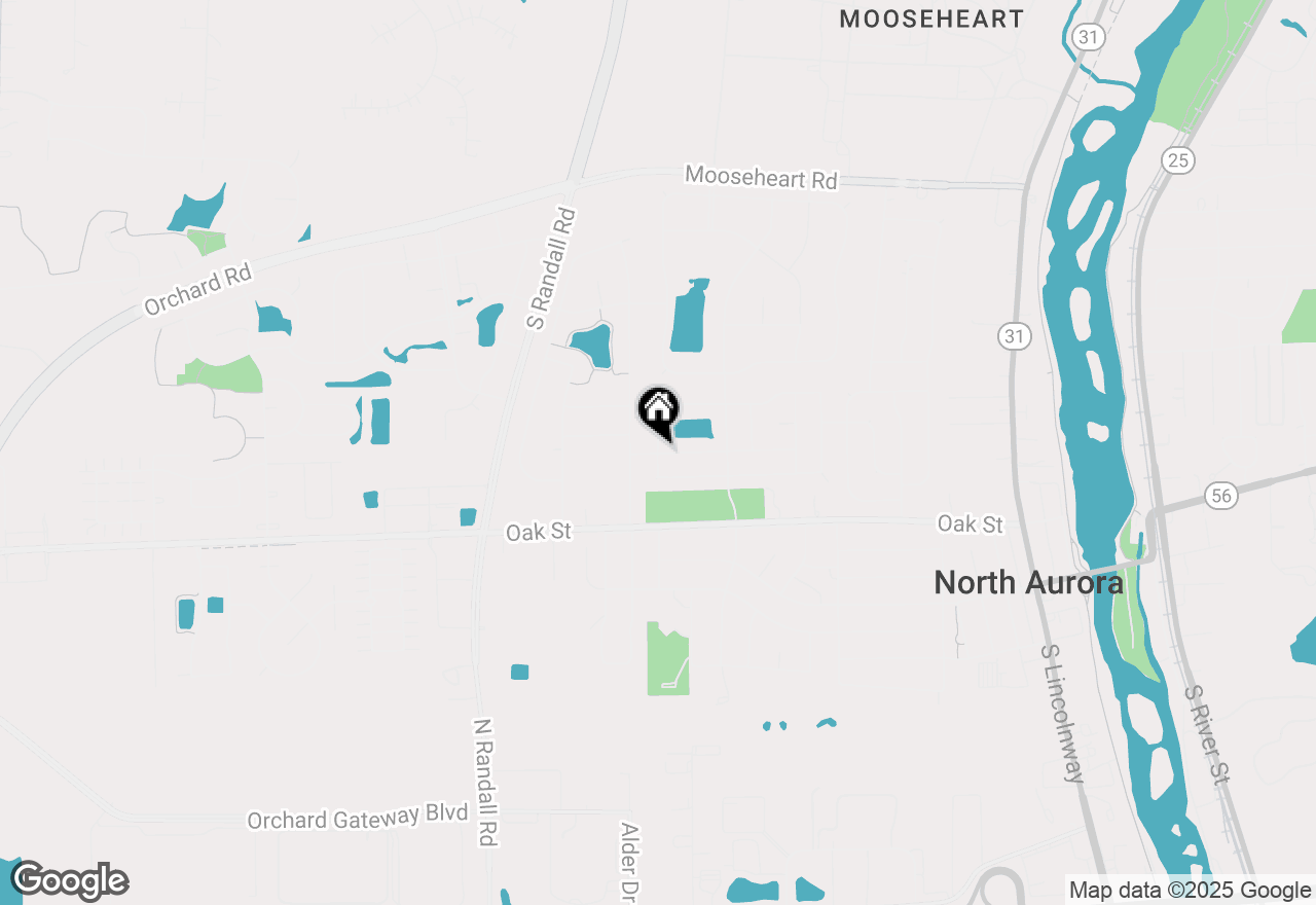 Map of 306 Basswood Drive, Northbrook, IL 60062