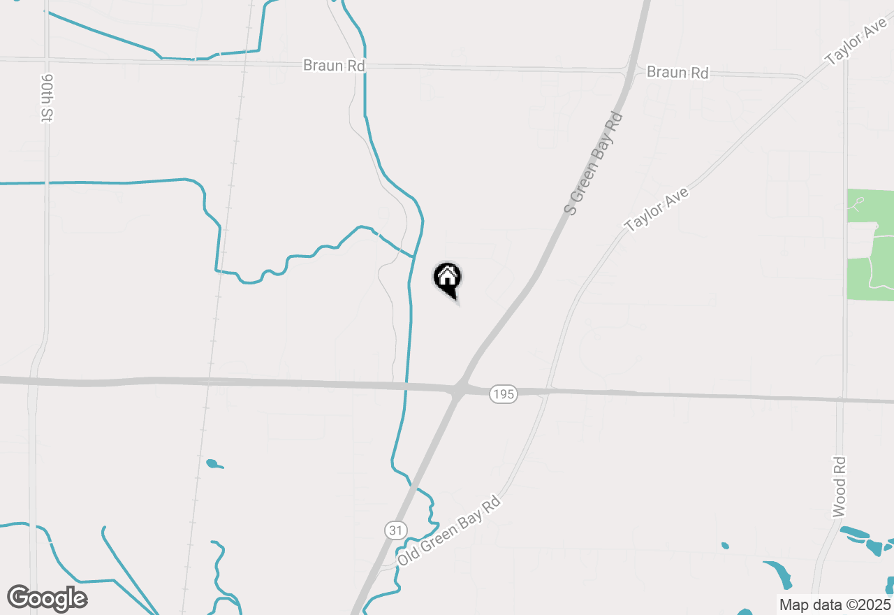 Map of 5016 Linden Rd, Mount Pleasant, WI 53403