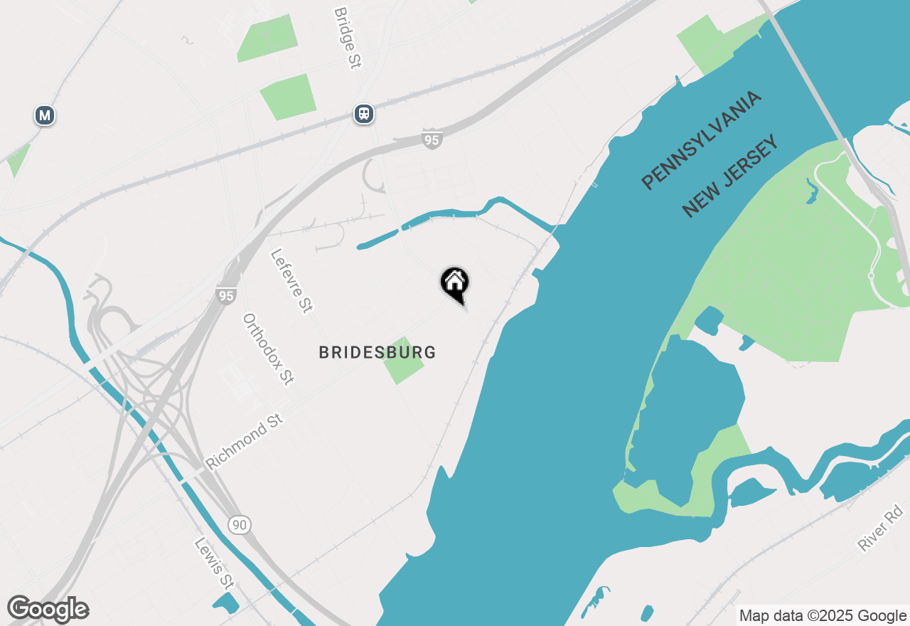 Map of 2824 Pratt Street, Philadelphia, PA 19137