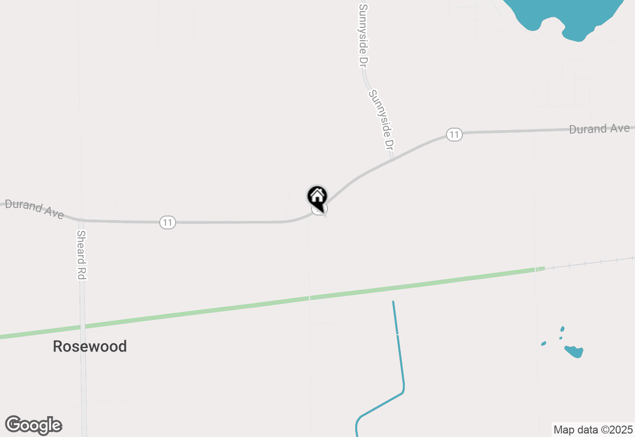 Map of 25919 Durand Ave, Kansasville, WI 53139