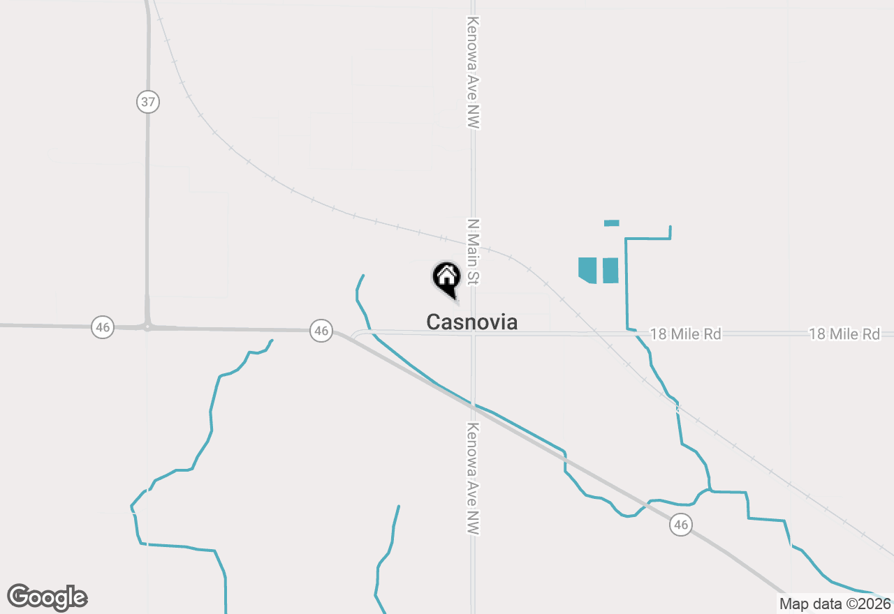 Map of 61 Probasco Street, Casnovia, MI 49318