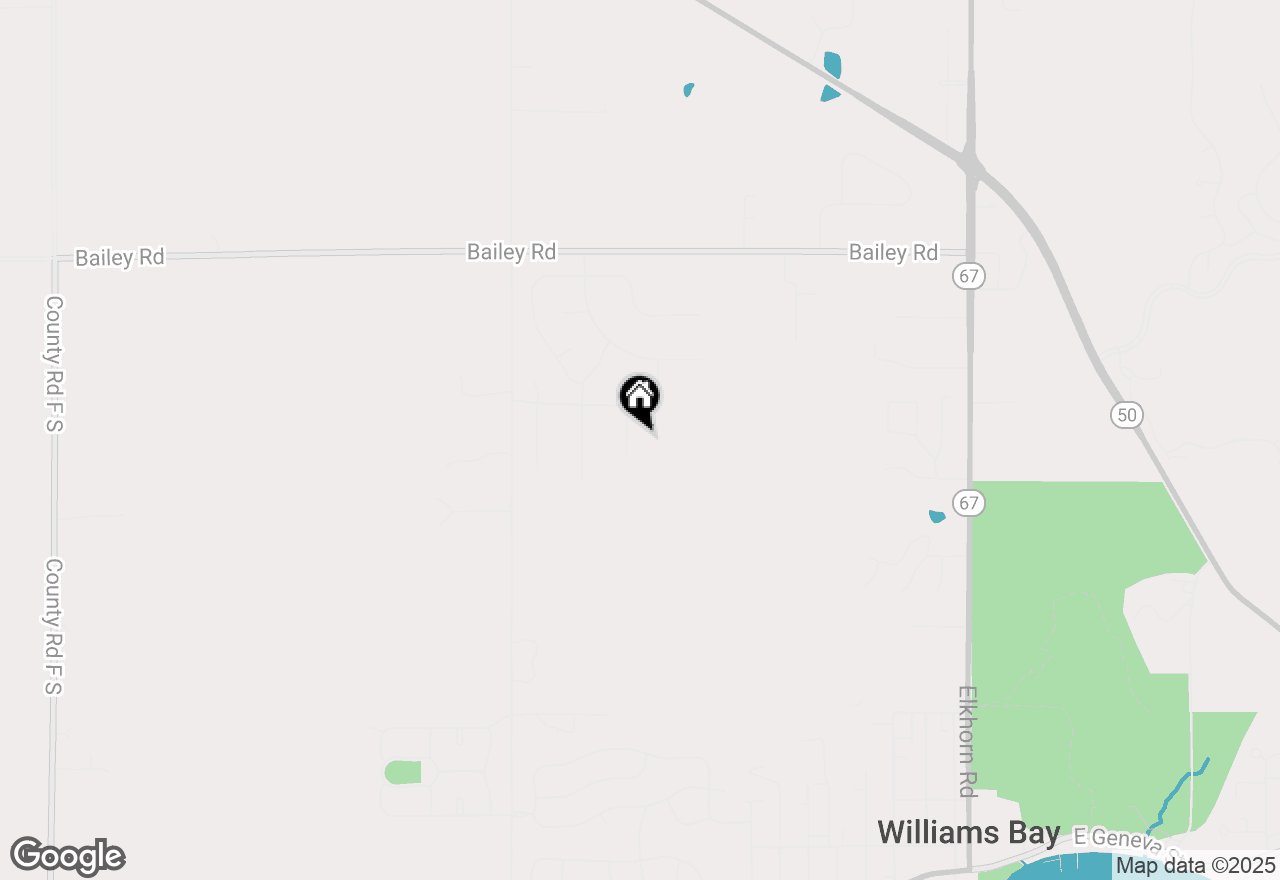 Map of 411 Canterbury Ct #LT147 TRUMAN, Williams Bay, WI 53191