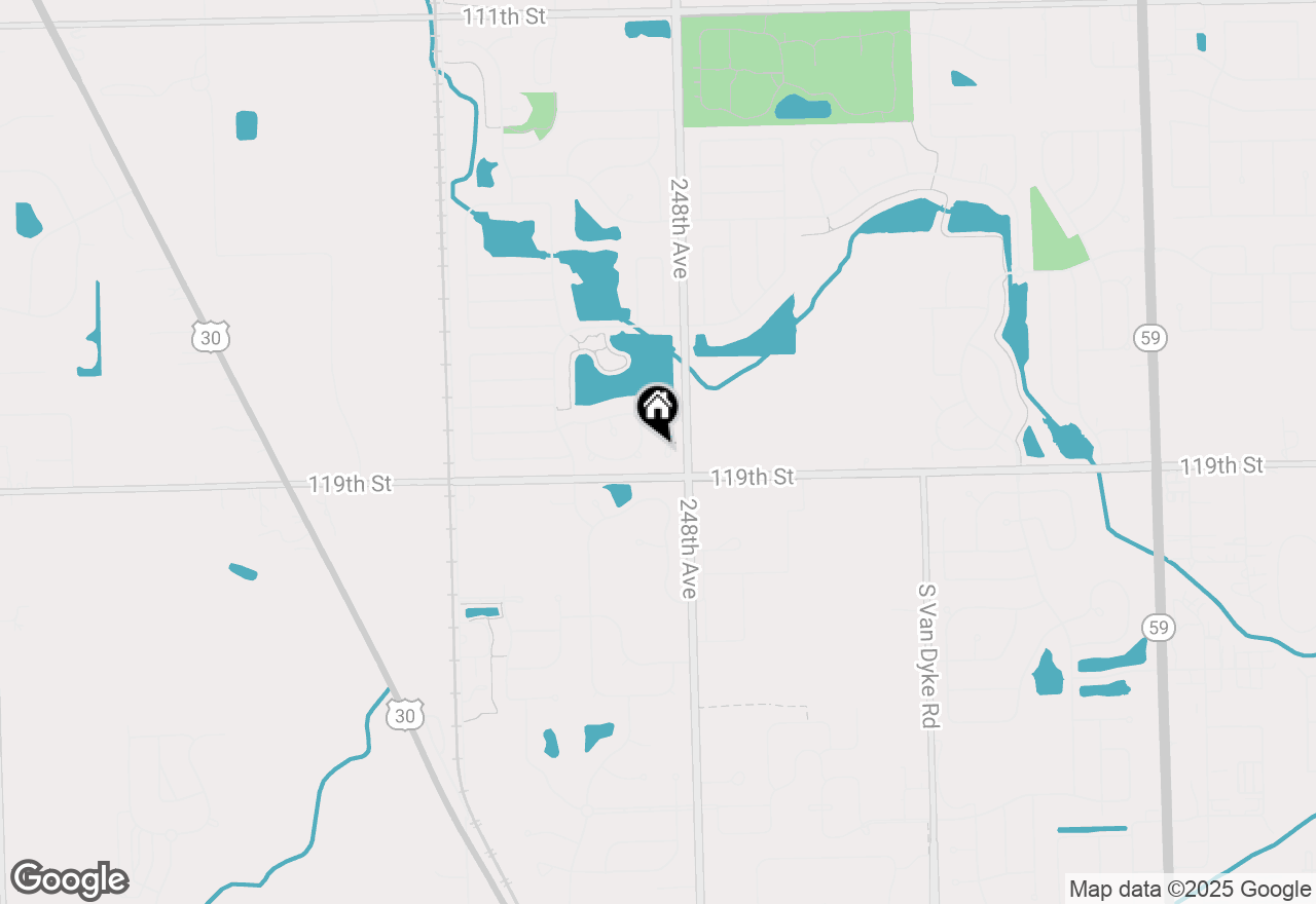 Map of 24825 W Gates Court, Plainfield, IL 60585