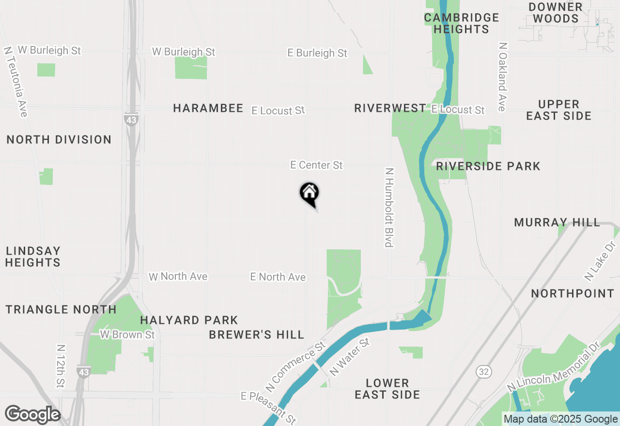 Map of 2520 N Holton St, Milwaukee, WI 53212