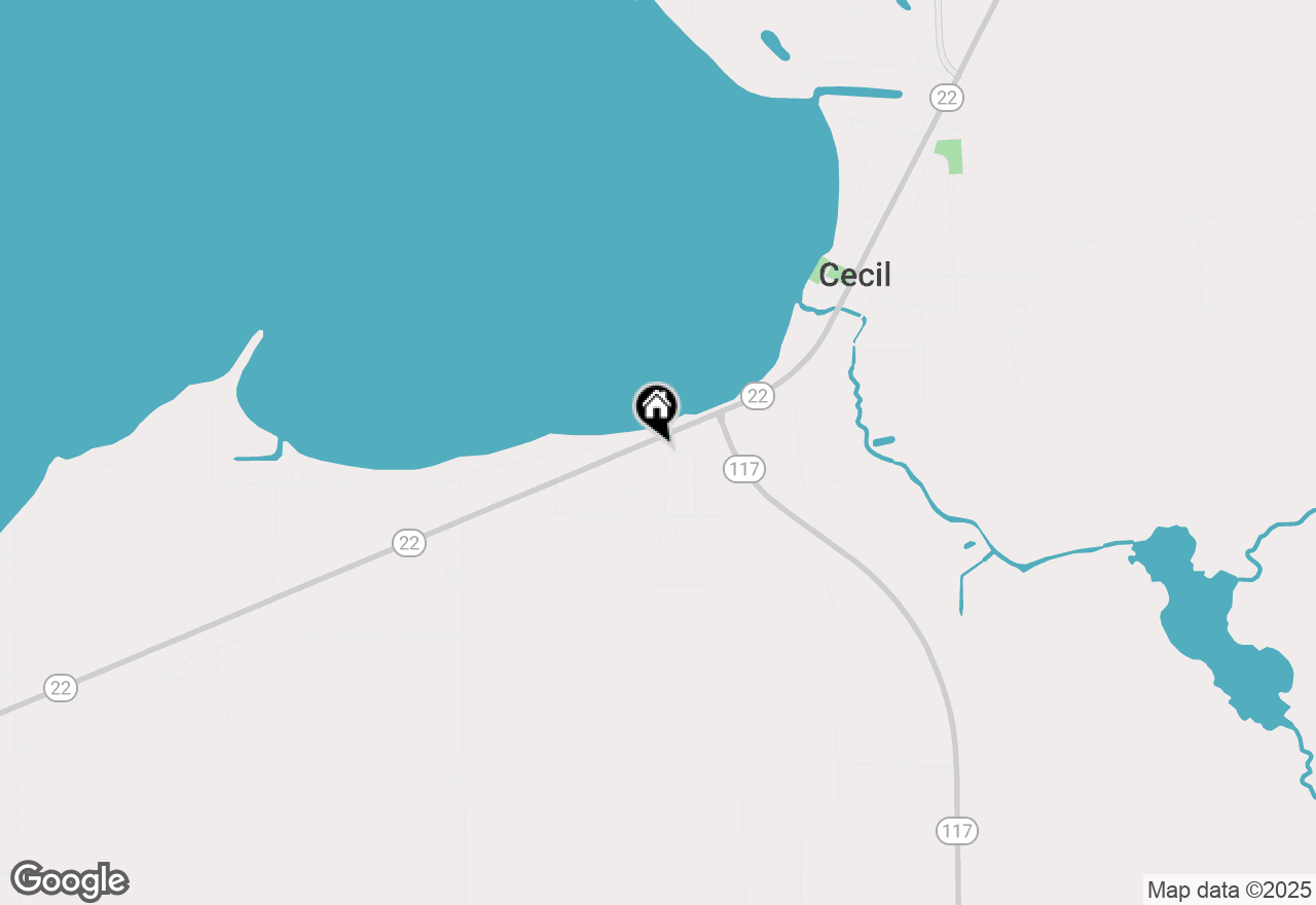 Map of W4355 State Highway 22, Cecil, WI 54111