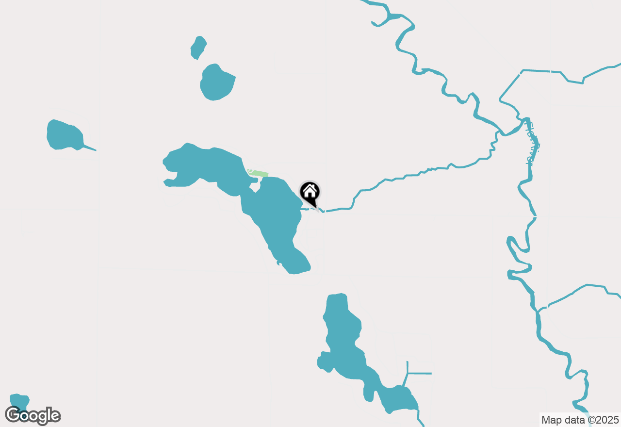 Map of 442 E Woodland Drive, Six Lakes, MI 48886