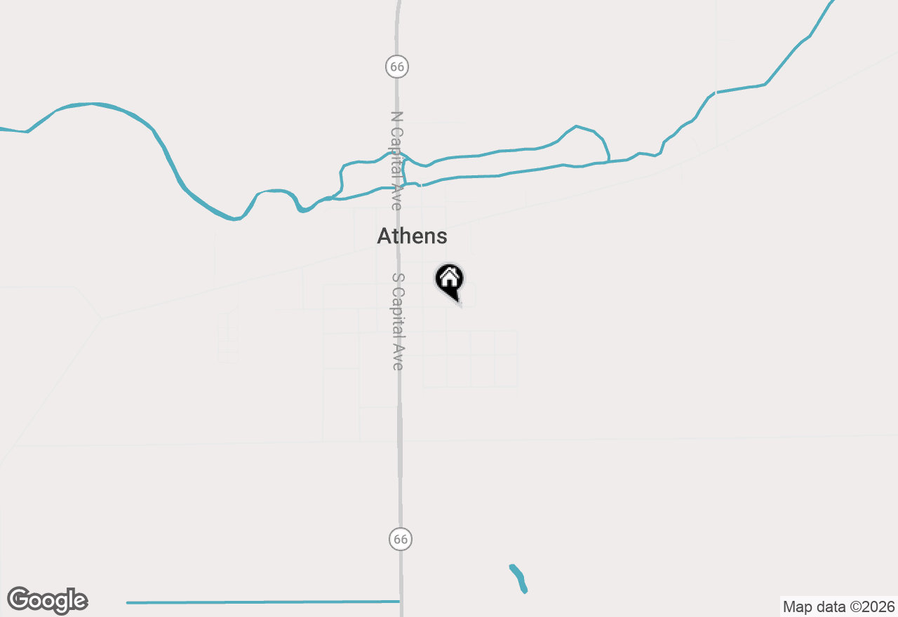 Map of 304 E South Street, Athens, MI 49011