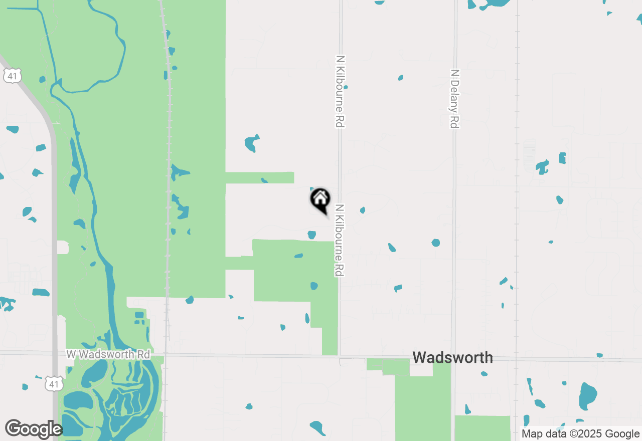 Map of 14578 W Concord Court, Wadsworth, IL 60083