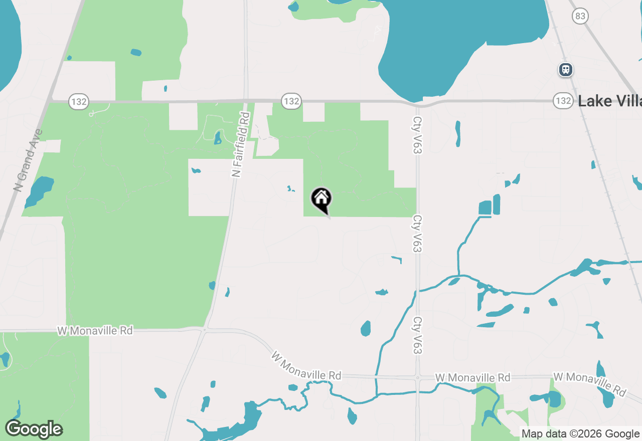 Map of 802 Apache Trail, Lake Villa, IL 60046