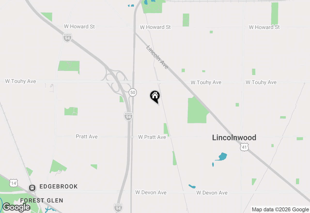 Map of 7012 N Kenton Avenue, Lincolnwood, IL 60712