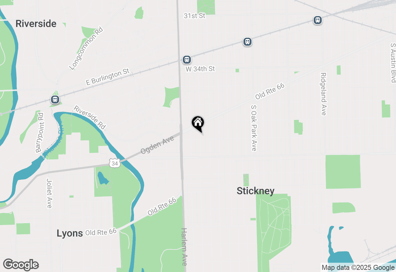 Map of 3742 Wisconsin Avenue, Berwyn, IL 60402