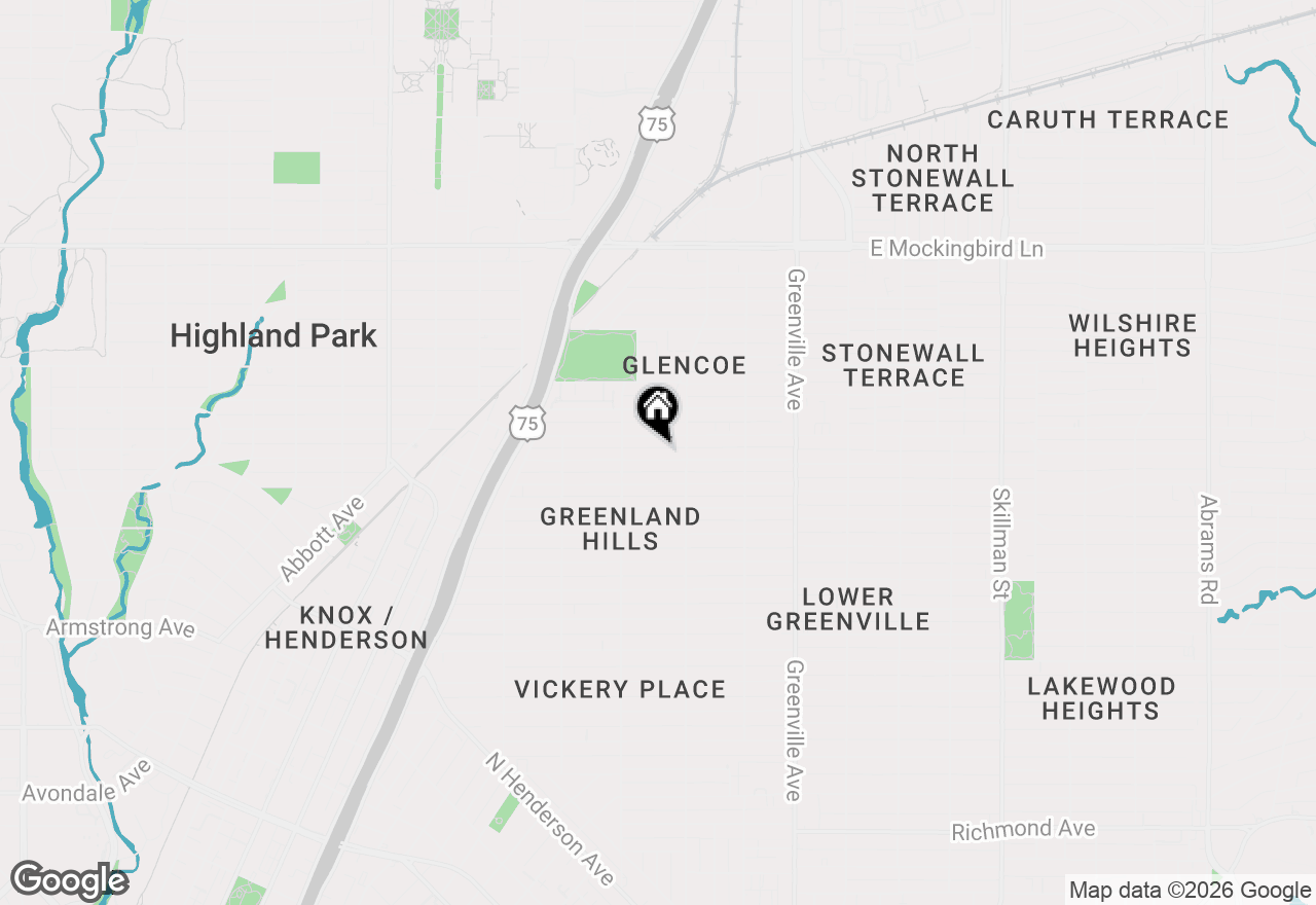 Map of 5431 Morningside Avenue, Dallas, TX 75206